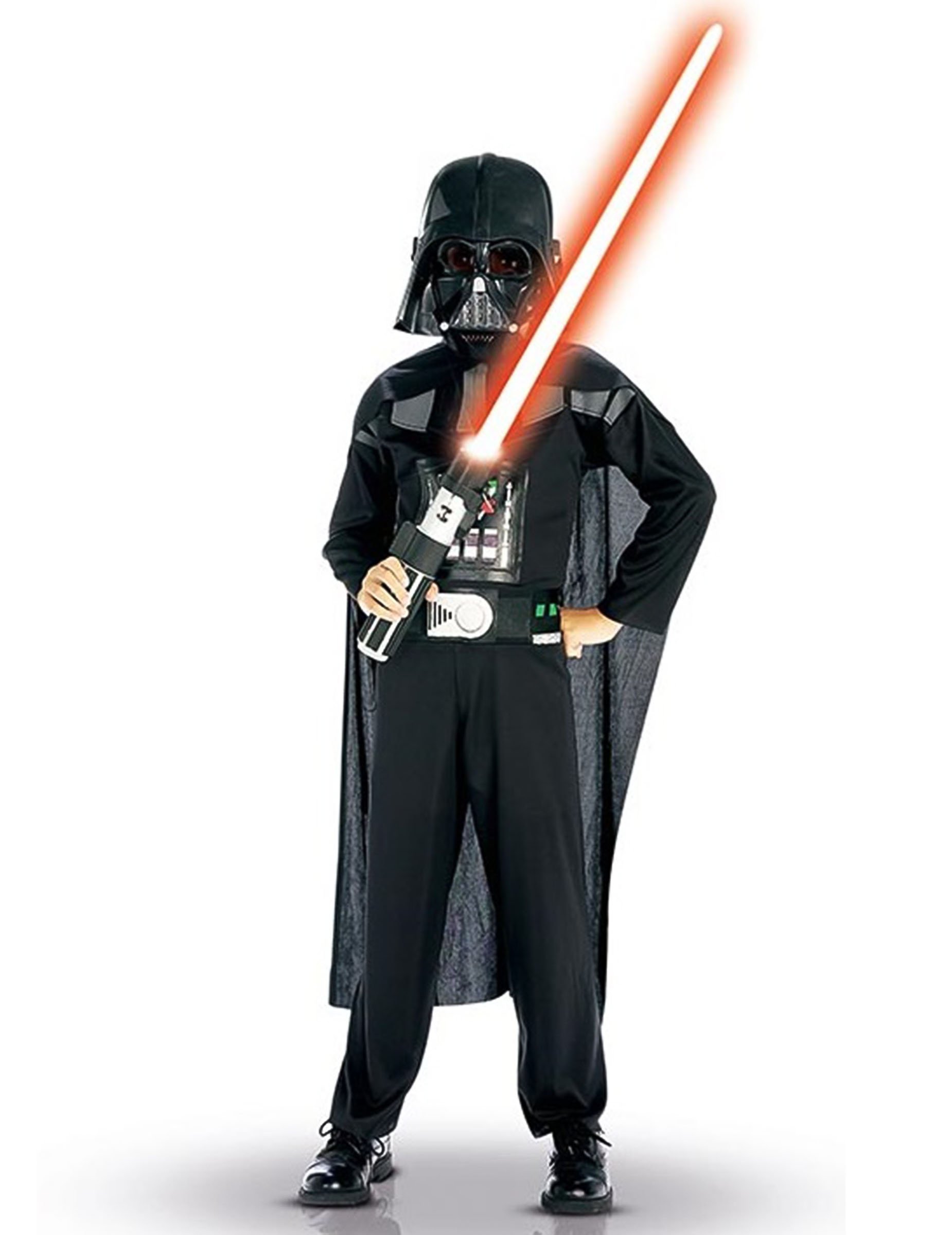 Darth Vader Kinderkostüm Star Wars Lizenzkostüm schwarz-bunt