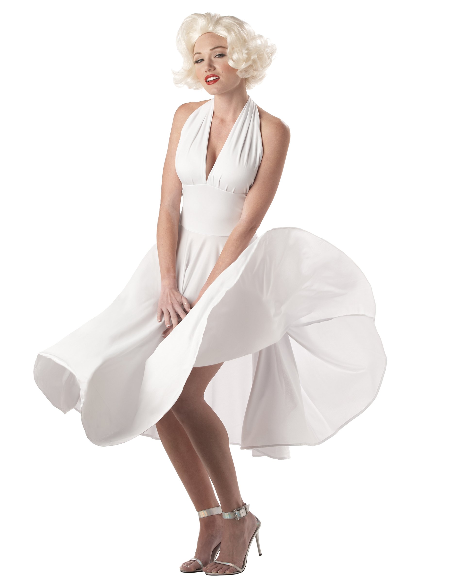 Marylin Monroe Kostüm Lizenzkostüm weiß