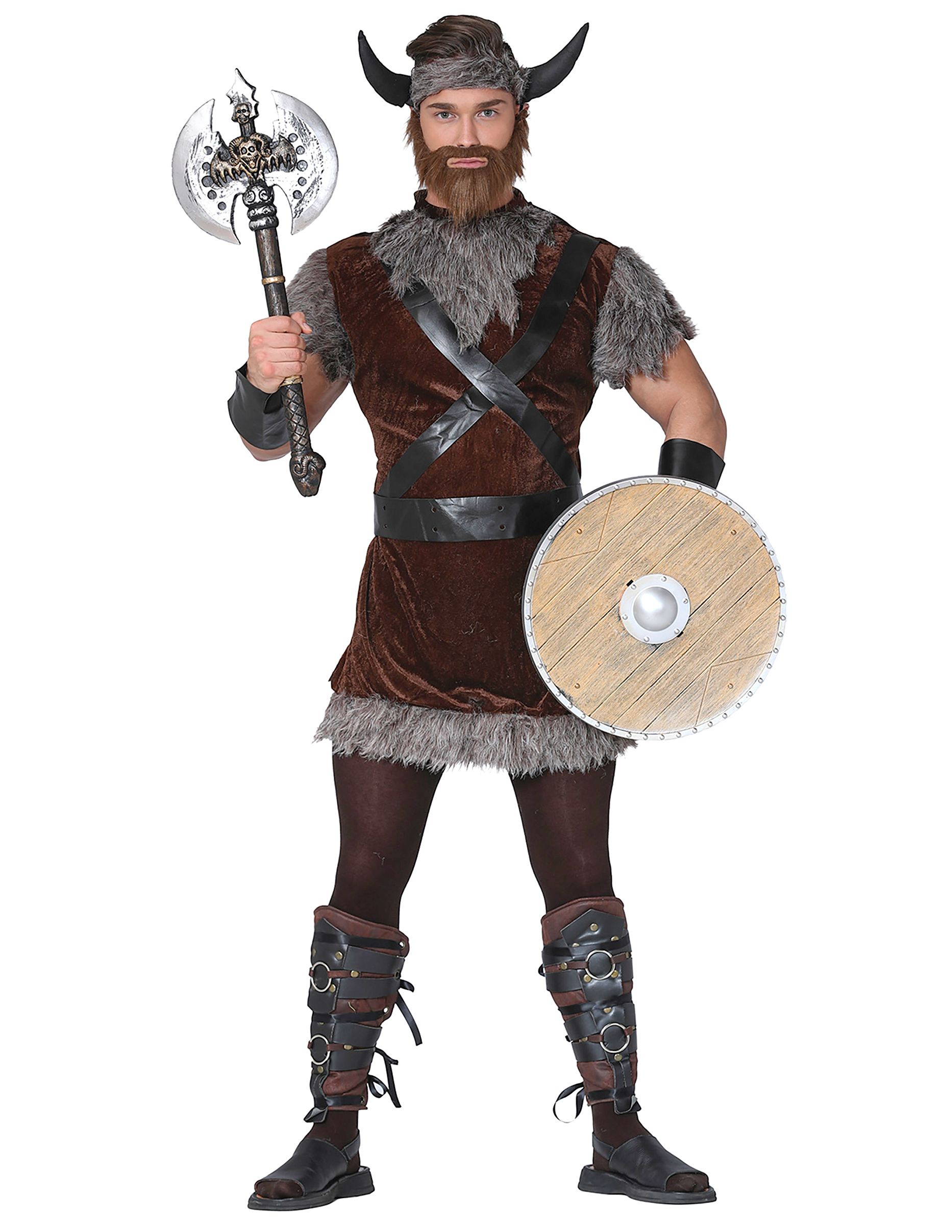 Wikinger Krieger Kostüm für Erwachsene Viking