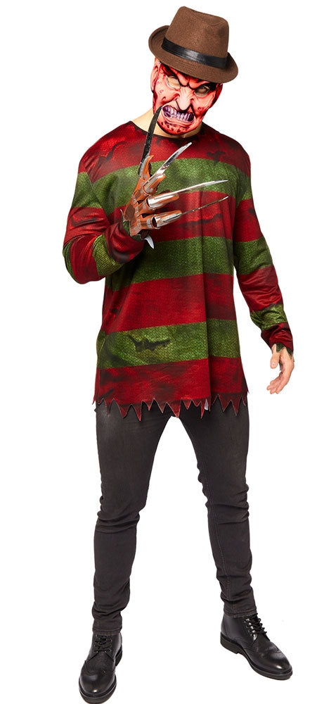 Freddy Krüger Herrenkostüm - M grün-rot | Karneval & Fasching | Kostüme.com
