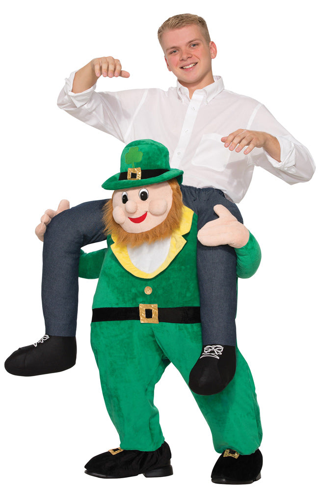 Huckepack St. Patricks Day Leprechaun - Einheitsgröße grün | Karneval & Fasching | Kostüme.com