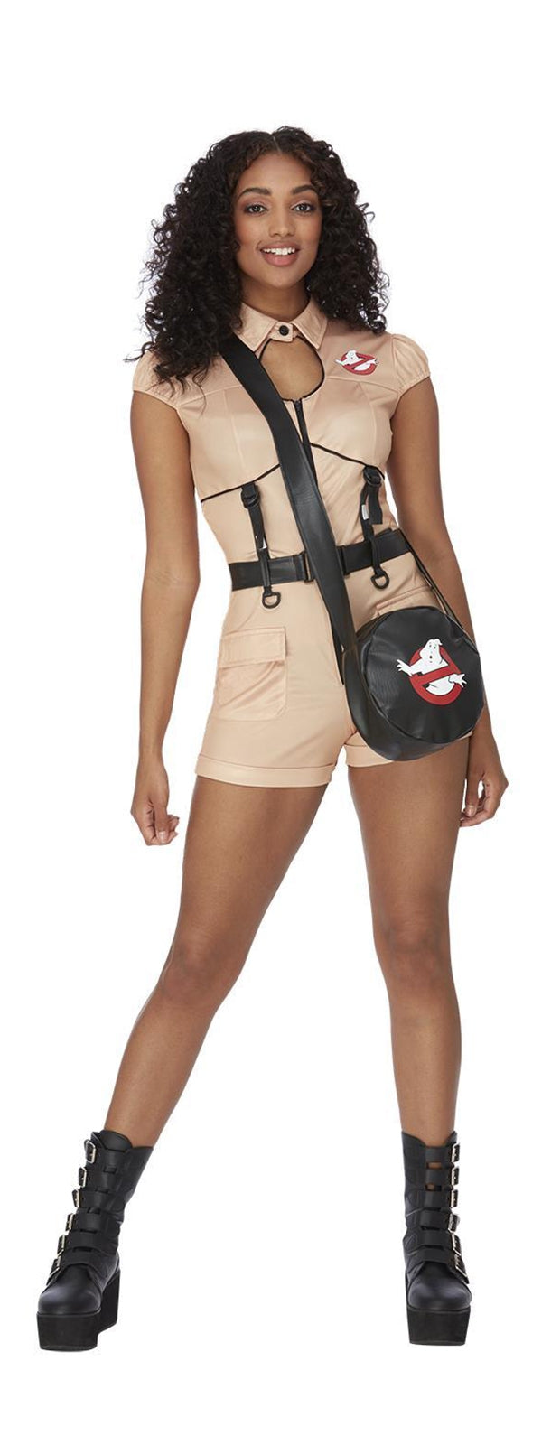 Sexy Ghostbusters Damen Kostüm mit Tasche - M braun | Karneval & Fasching | Kostüme.com