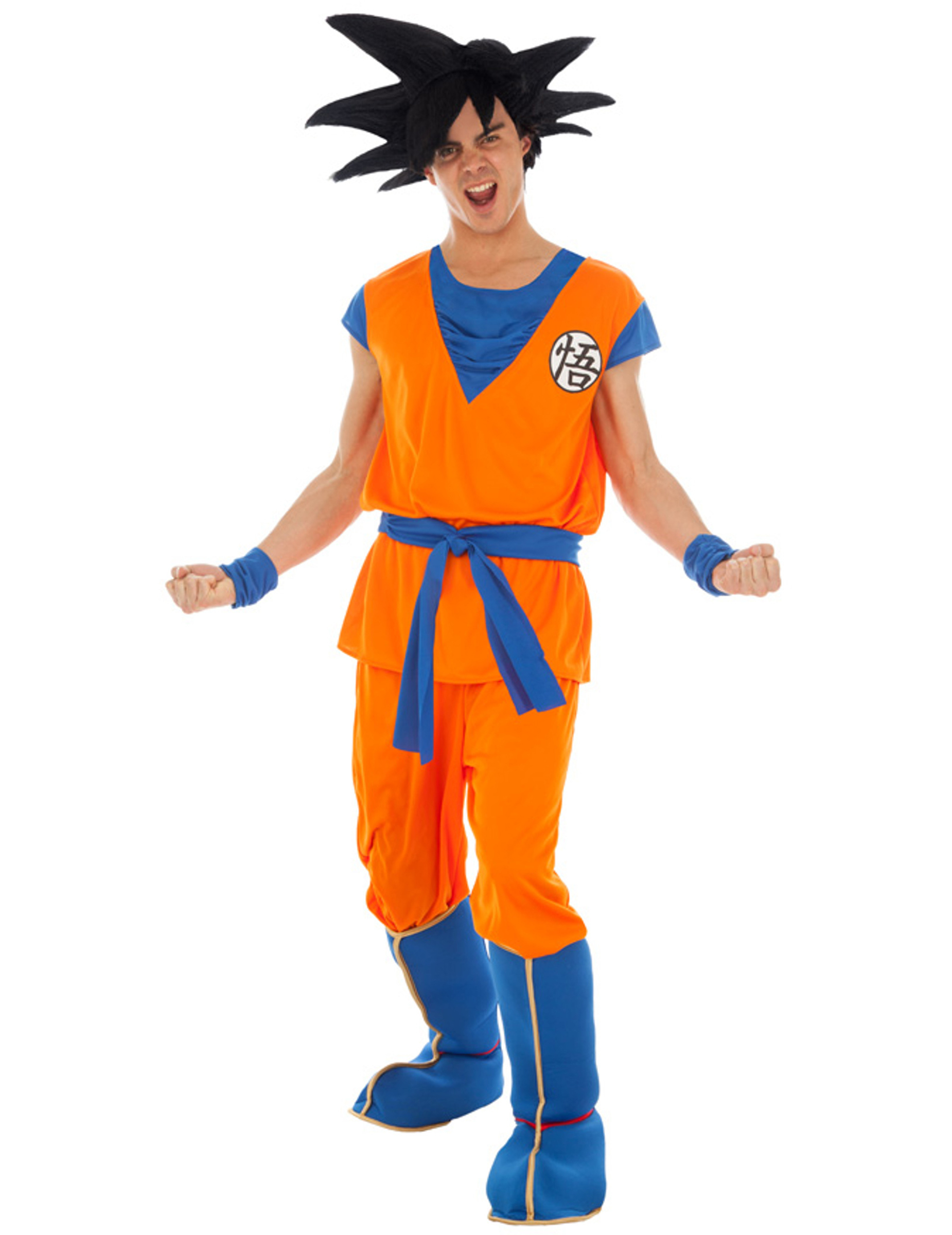 Son Goku-Kostüm Dragonball Z-Kostüm orange