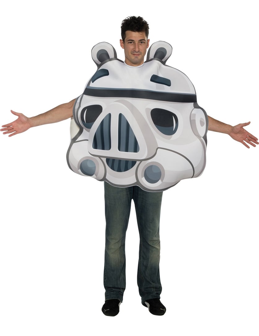 Stormtrooper-Kostüm Angry Birds Star Wars-Kostüm weiss-grau-schwarz