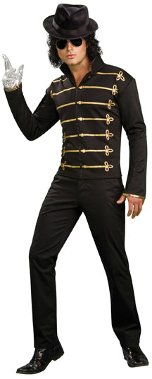Michael Jackson Kostüm Jacke für Herren - L schwarz | Karneval & Fasching | Kostüme.com