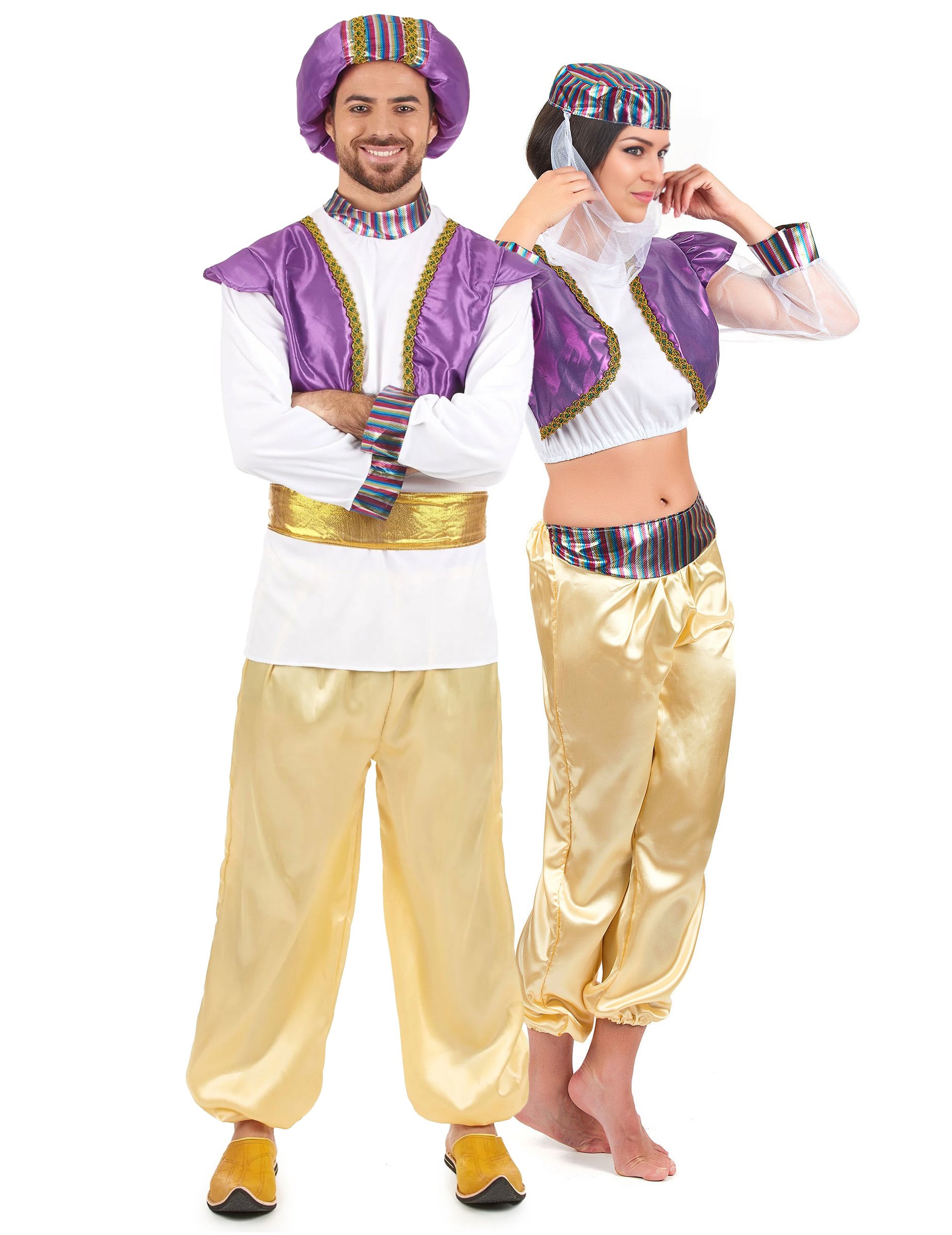 Paarkostüm Sultan und Bauchtänzerin